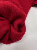 Wool Knitted Fabric Red Shades
