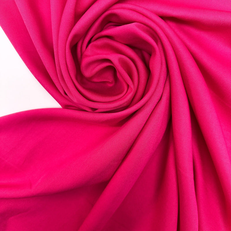 Viscose Satin Twill Fabric Pink Shade