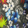 Hawaiian Print Poly Cotton Fabric - Hawaiian Print, 59" Width (1 Yard)