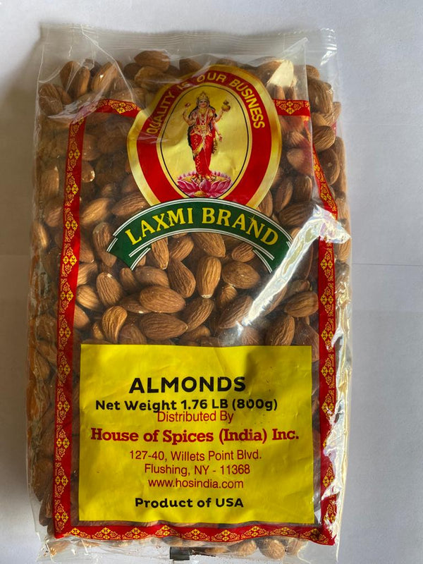 LAXMI ALMONDS WHOLE (1.76 LB)