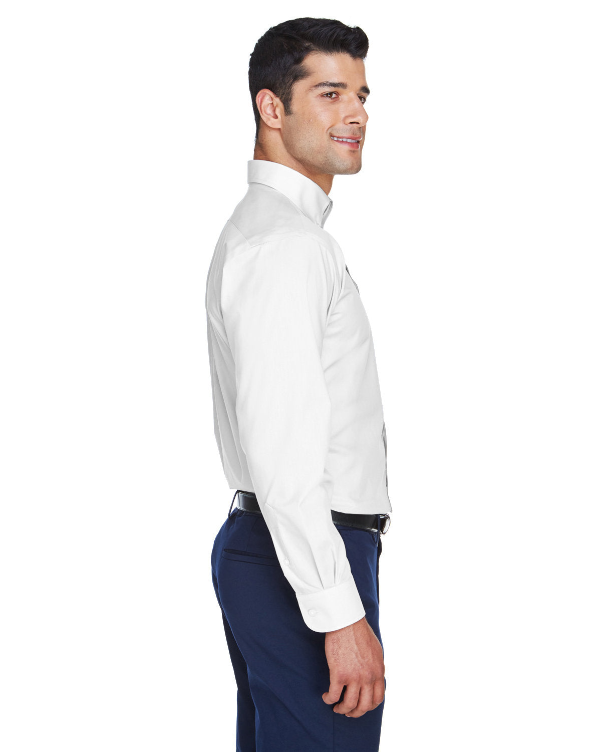 Men's Crown Collection® Tall Solid Broadcloth Woven Shirt