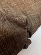 Wool Melange Fabric Brown Beige Stretch