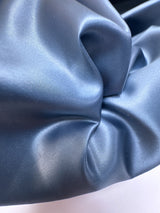 Polyamide Sateen Blue Shades Fabric