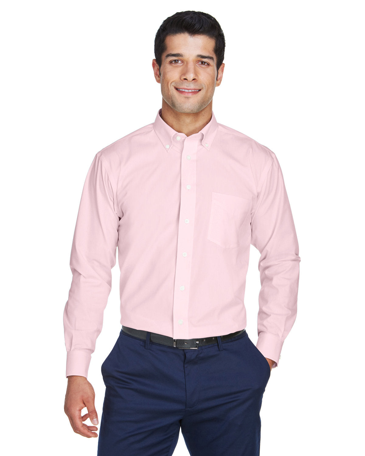 Men's Crown Collection® Solid Oxford Woven Shirt