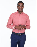 Men's Crown Collection® Gingham Check Woven Shirt