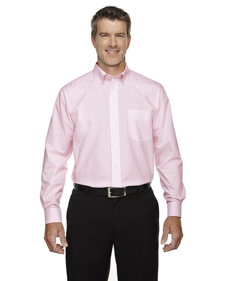 Men's Crown Collection® Banker Stripe Woven Shirt