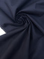 Italian Wool Twill White Blue Fabric