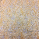 Cozy Pop Thread Floral Sequins Fabric - 100 Percent Polyester, Floral Sequin Lace, 52" Width, No Stretch (1 Yard)