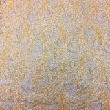 Floral Sequin Lace Fabric 52" Wide Polyester