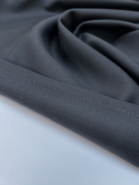 Wool Blend Twill Blue