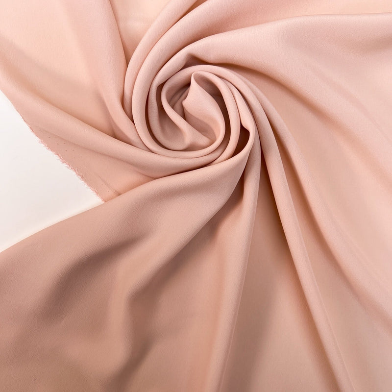 Silk Crepe Fabric Pink