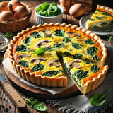 Quiche Pan with Removable Bottom- 4 5/8"