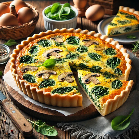 Quiche Pan with Removable Bottom- 8 X 7/8"
