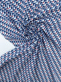 Cotton Poplin Blue Shade Geometric