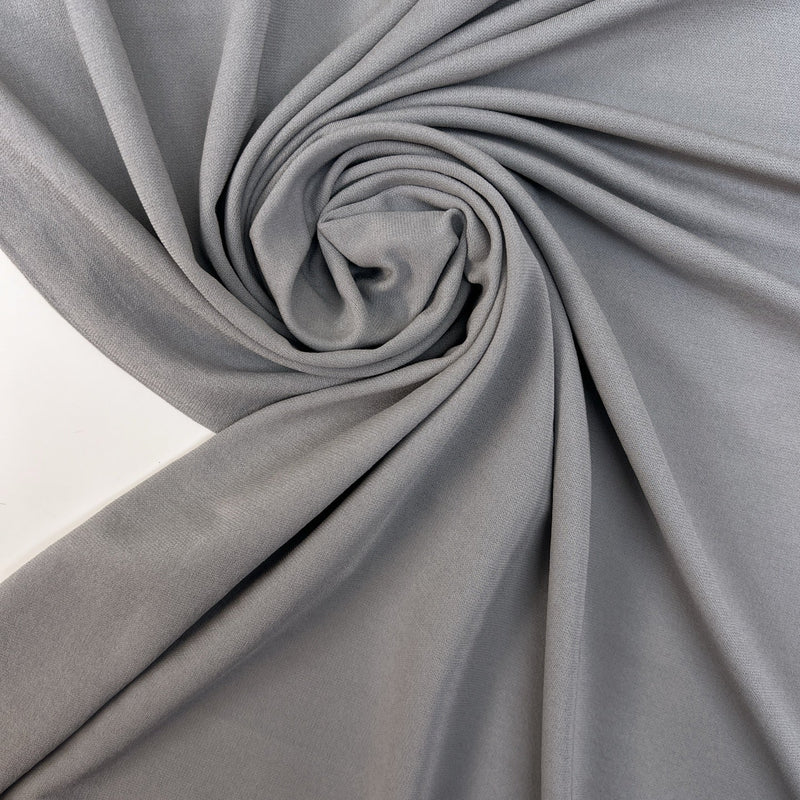 Cotton Stretch Knitted Fabric Gray