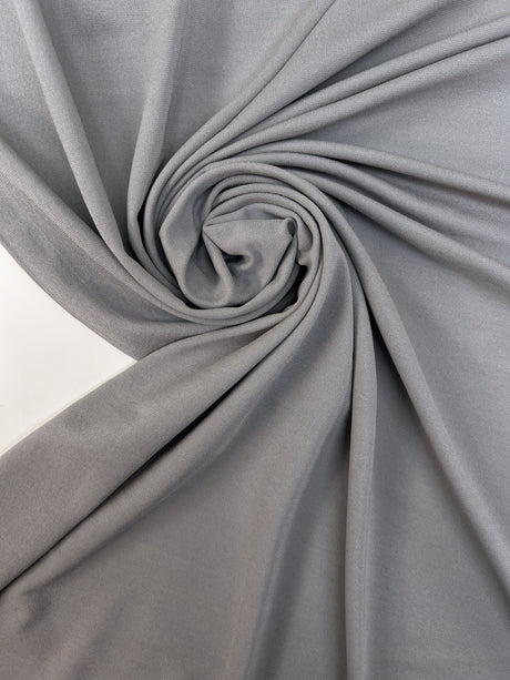 Cotton Stretch Knitted Fabric Gray