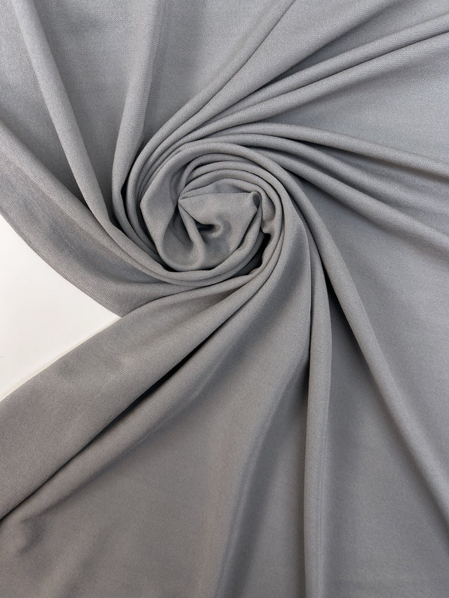 Cotton Stretch Knitted Fabric Gray