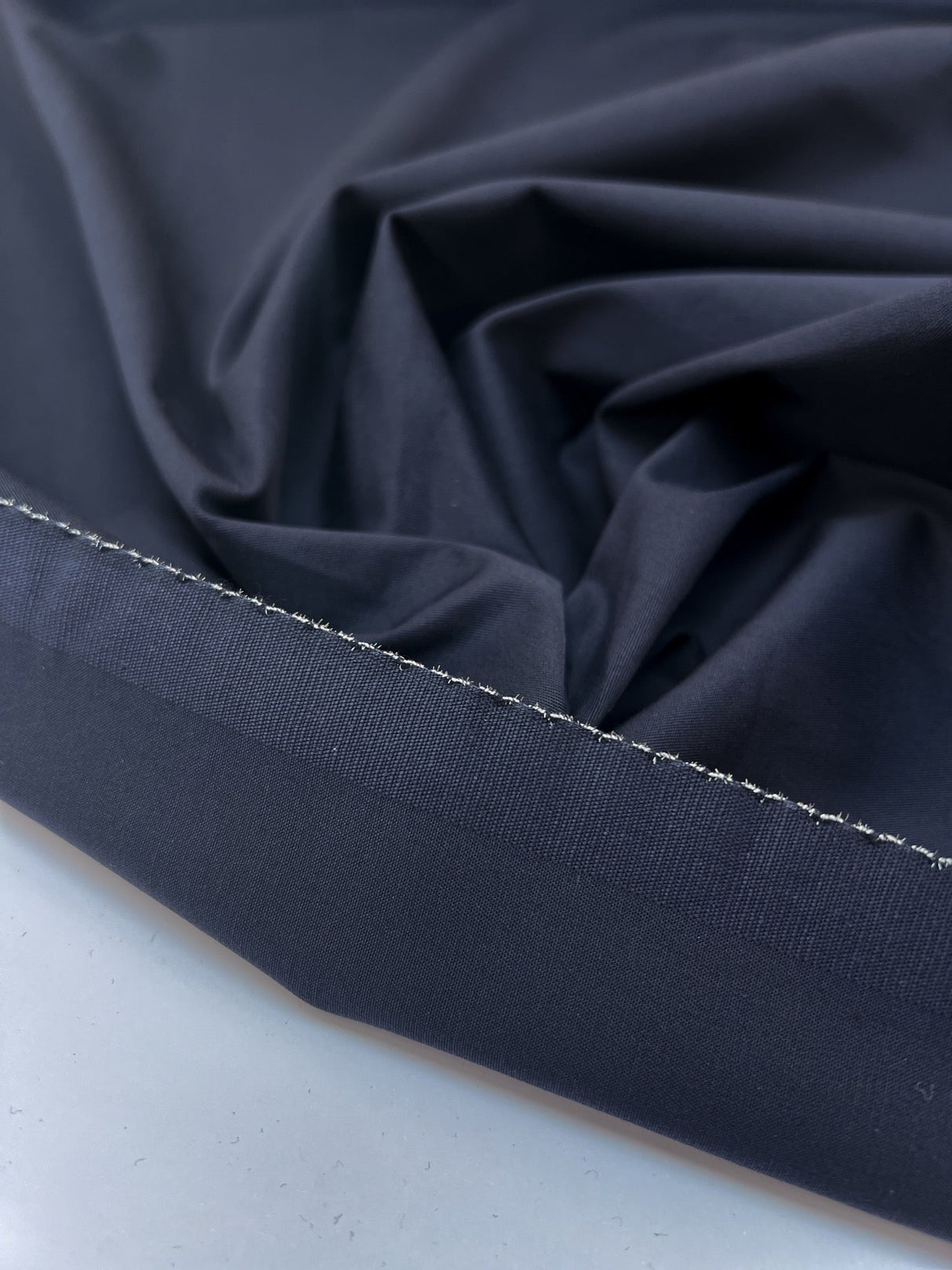 Viscose Elastane Twill Blue