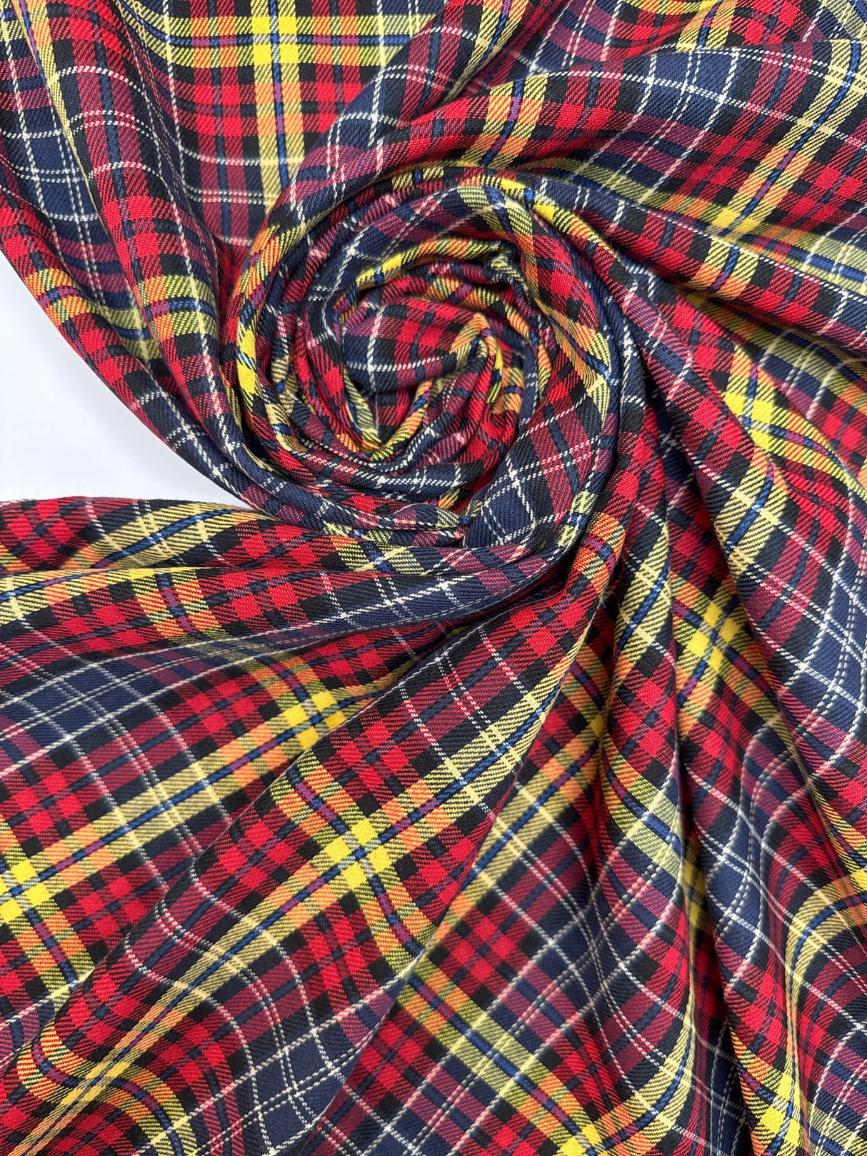 Cotton Tweed Checked Multicolour
