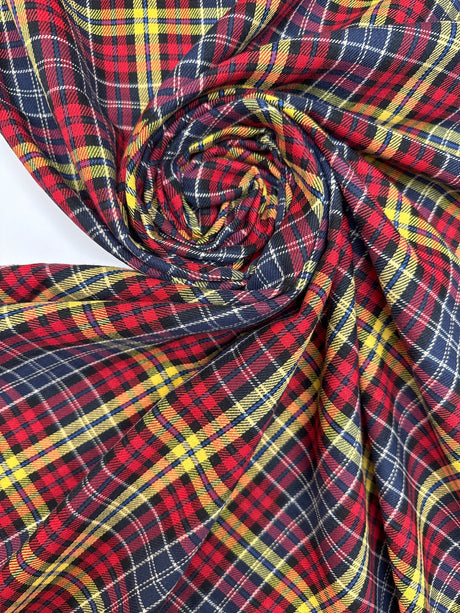 Cotton Tweed Checked Multicolour