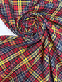 Cotton Tweed Checked Multicolour