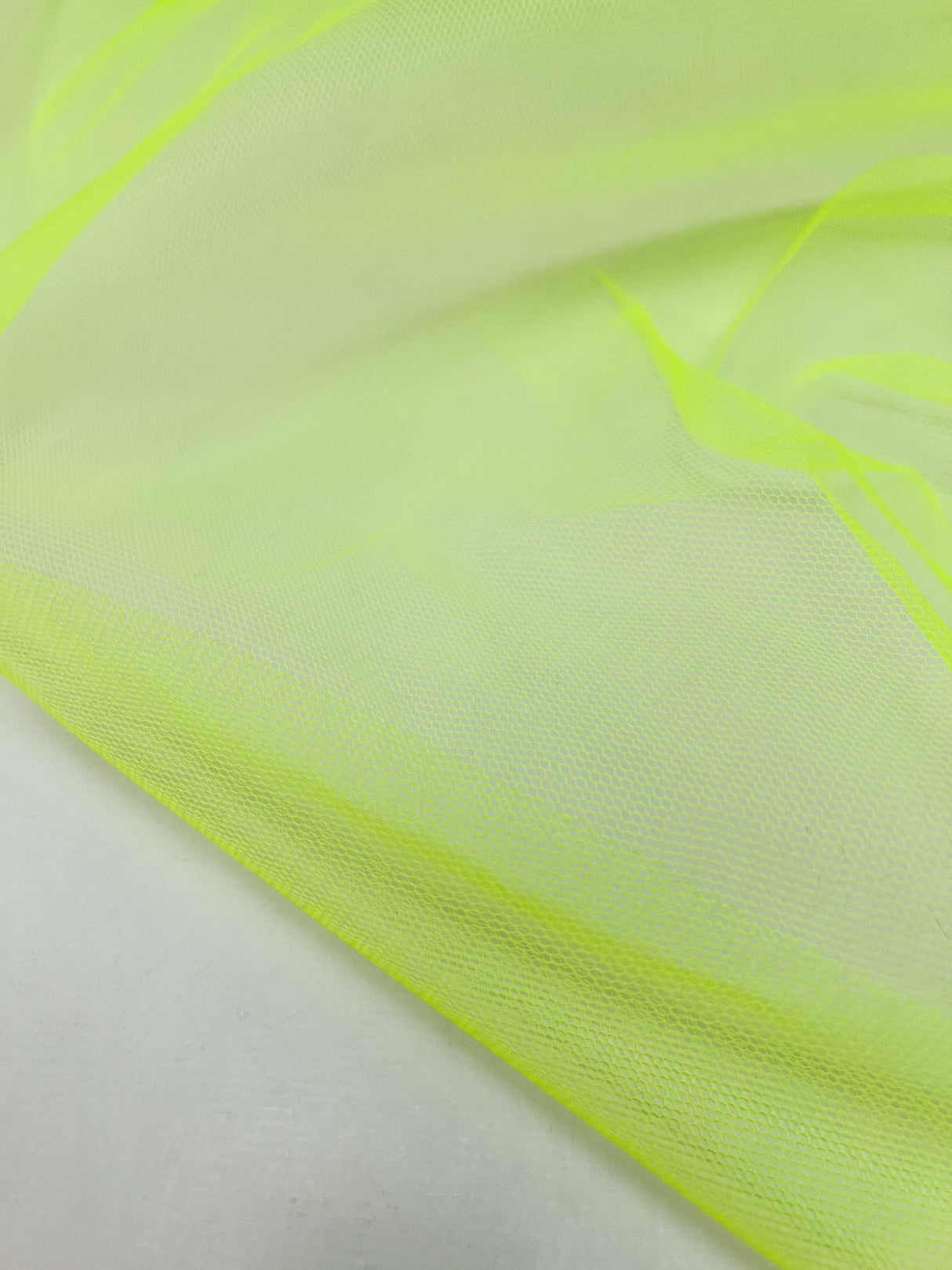 Polyamide Mesh Yellow Shade Stretch