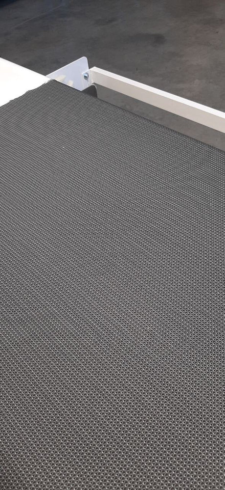 Cotton Poplin Gray Geometric Print