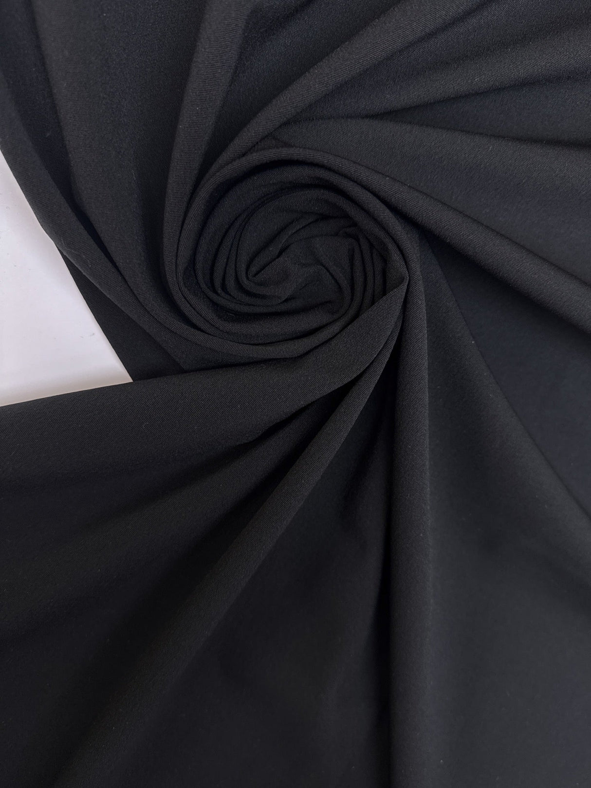 Black Polyamide Elastane Woven