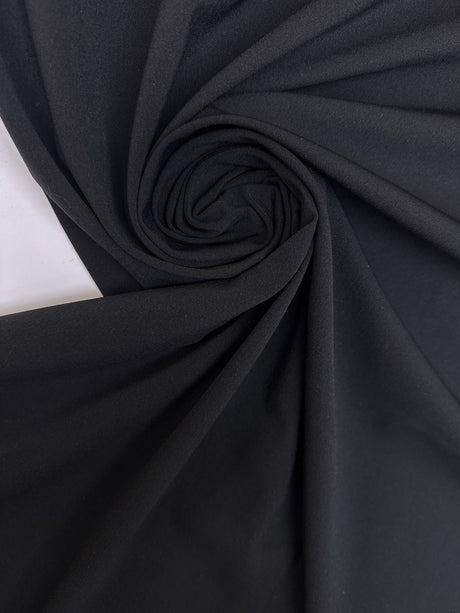 Black Polyamide Elastane Woven