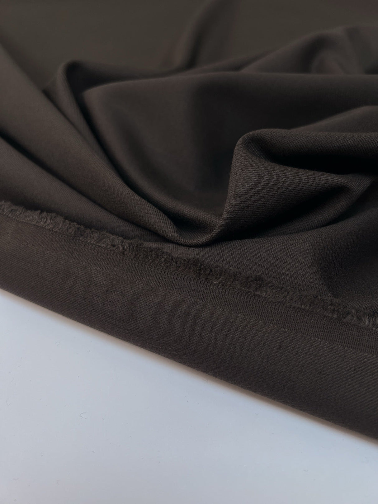 Brown Twill Suit Fabric