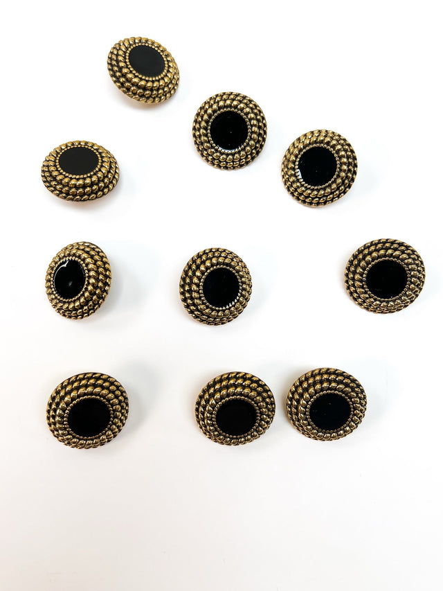 Golden Black Metal Sewing Notions