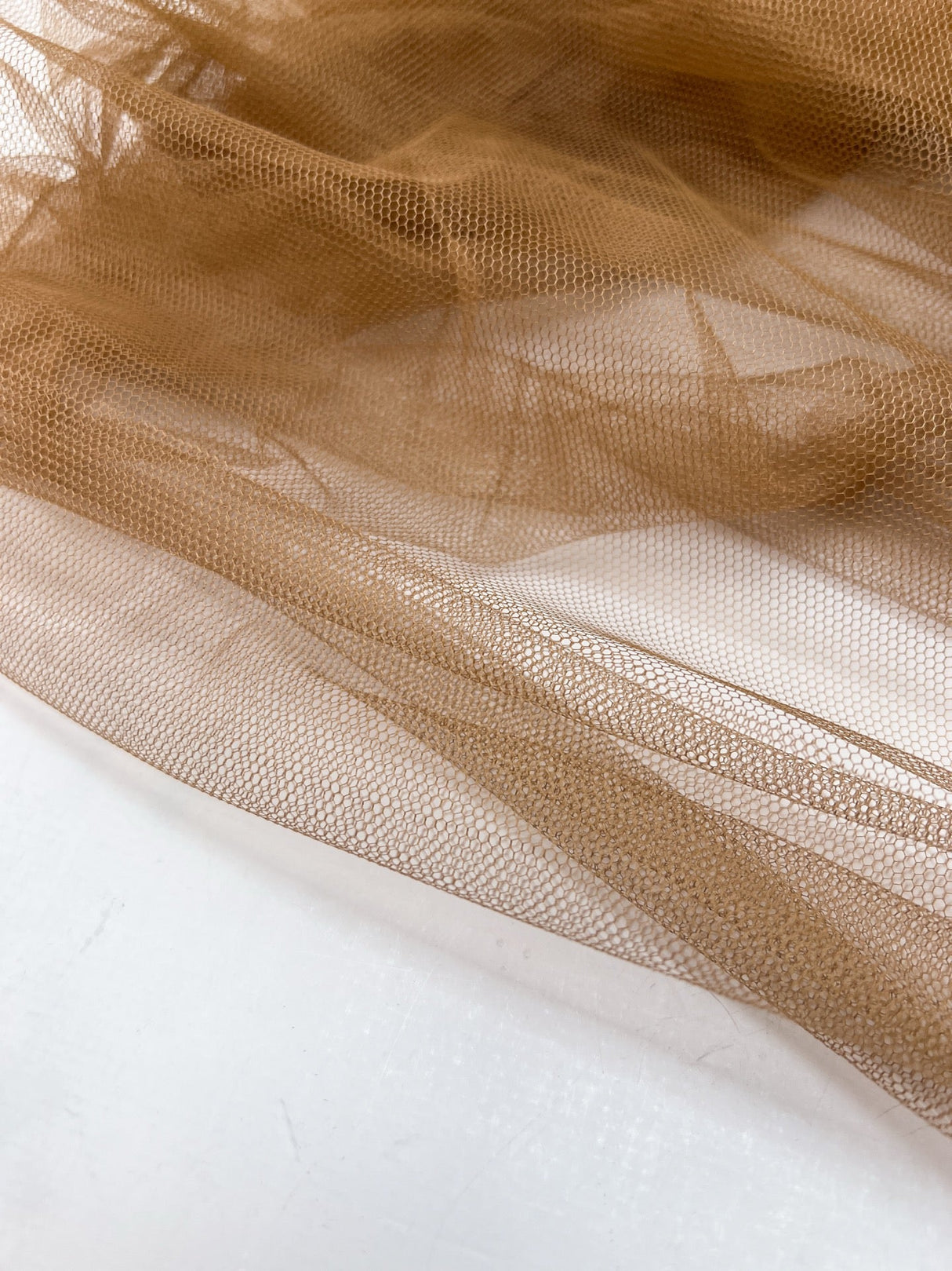 Polyamide Mesh Fabric Brown