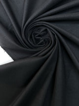 Polyester Viscose Twill Fabric Black