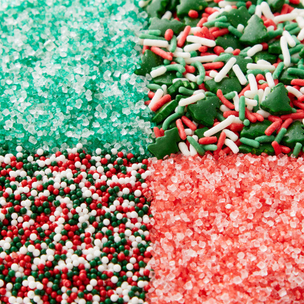 Wilton Christmas Sprinkles Mega Bulk Set, 19.3 oz.