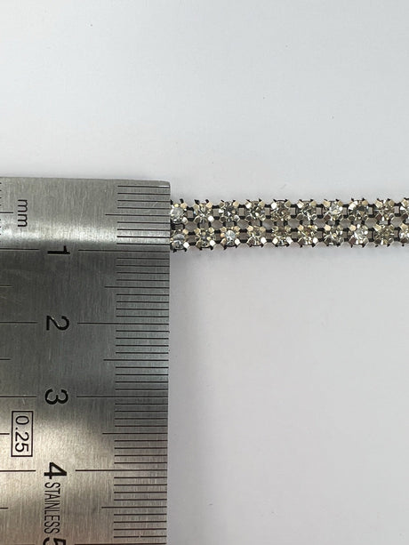 Lurex Polyamide Sewing Notions Silver Black