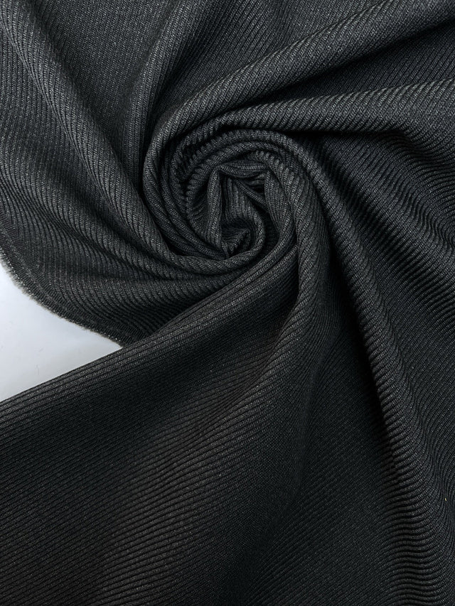 Wool Tweed Gray Shades Fabric