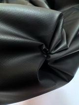 Black Ripstop Polyester Fabric