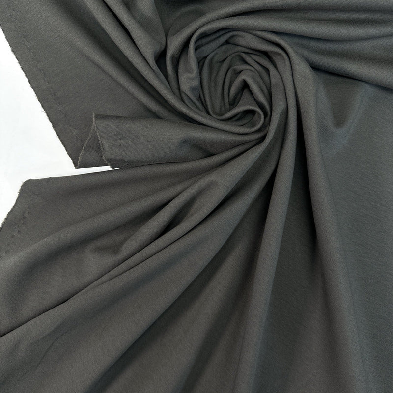 Cotton Elastane Knit Gray