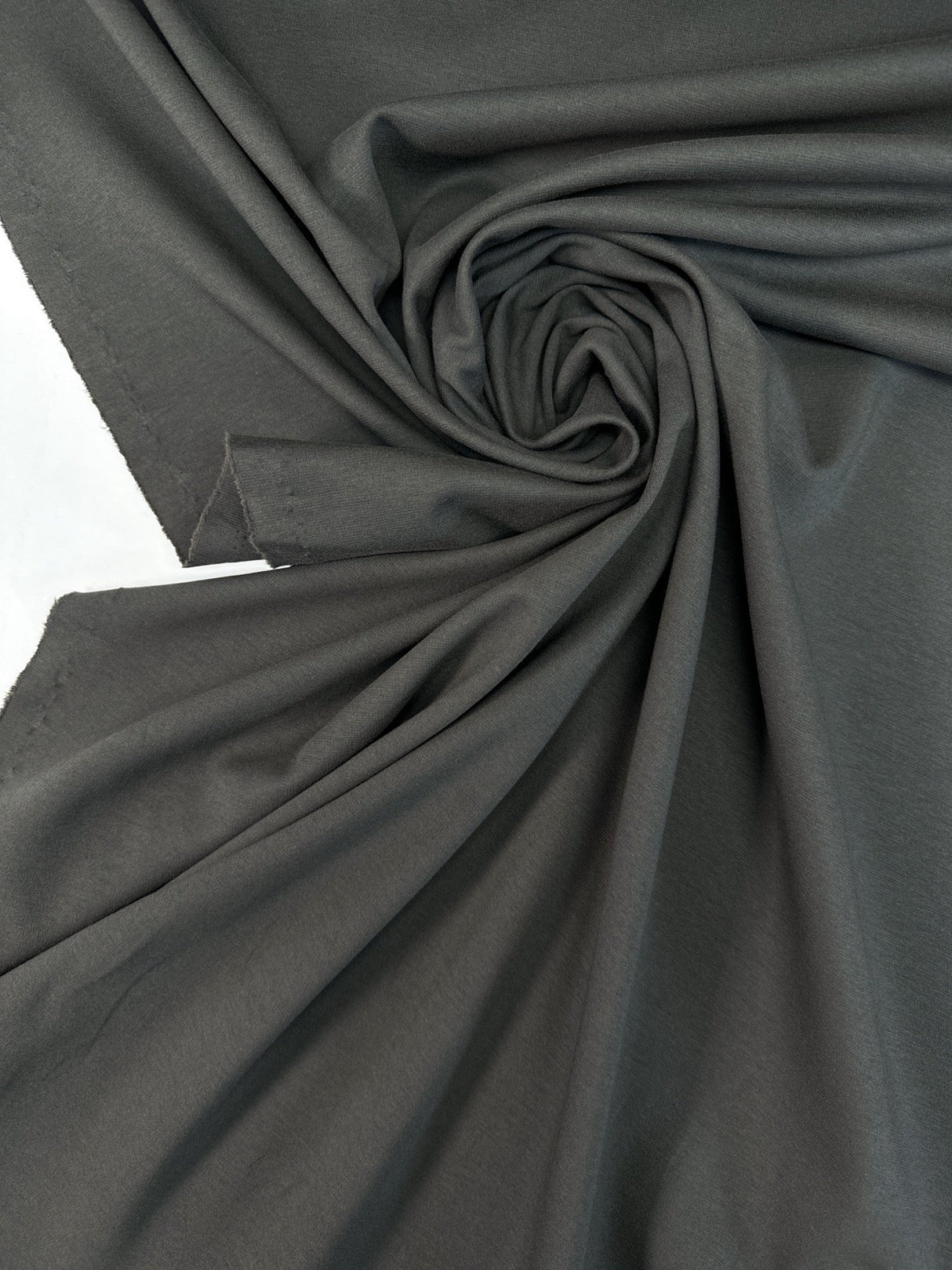 Cotton Elastane Knit Gray