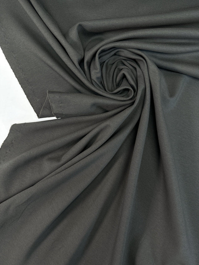 Cotton Elastane Knit Gray