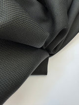 Wool Blend Jacquard Fabric Brown