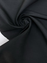 Black Cotton Polyamide Casual Fabric