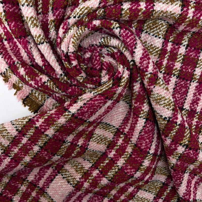 Acrylic Bouclé Multicolour Italian