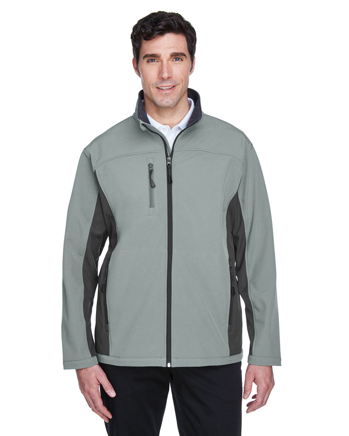 Men's Soft Shell Colorblock Jacket