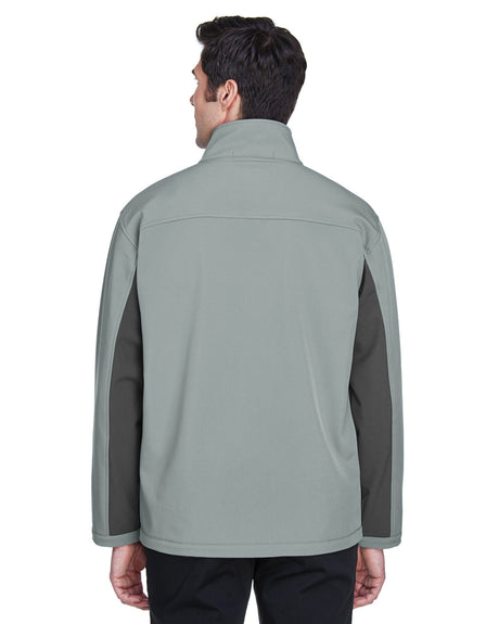 Men's Soft Shell Colorblock Jacket