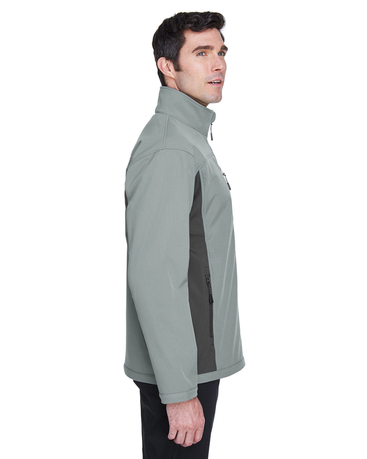 Men's Soft Shell Colorblock Jacket