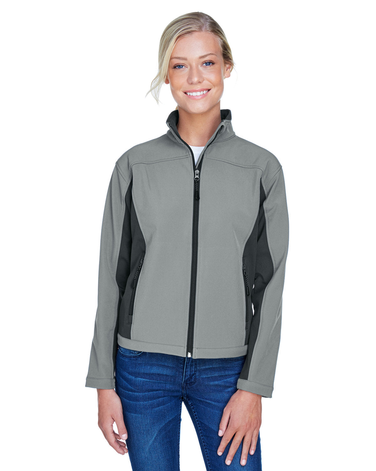 Ladies' Soft Shell Colorblock Jacket