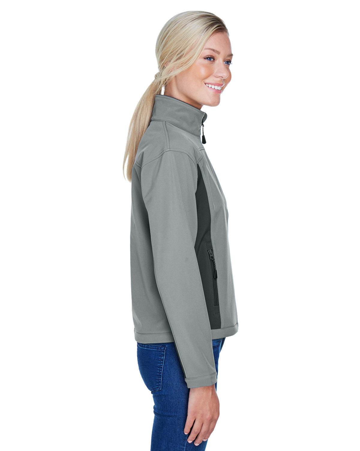 Ladies' Soft Shell Colorblock Jacket