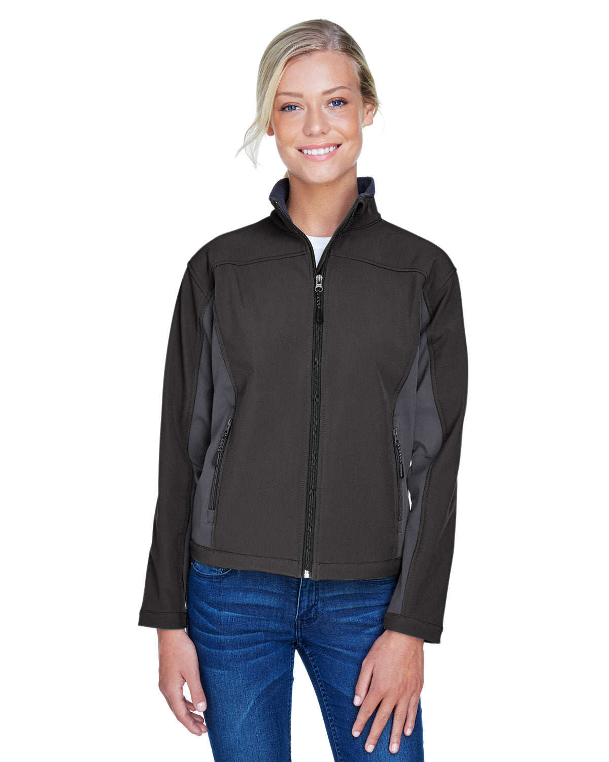 Ladies' Soft Shell Colorblock Jacket