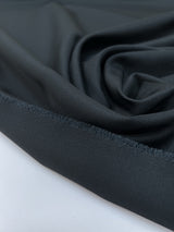 Wool Jacquard Suiting Blue Black Striped